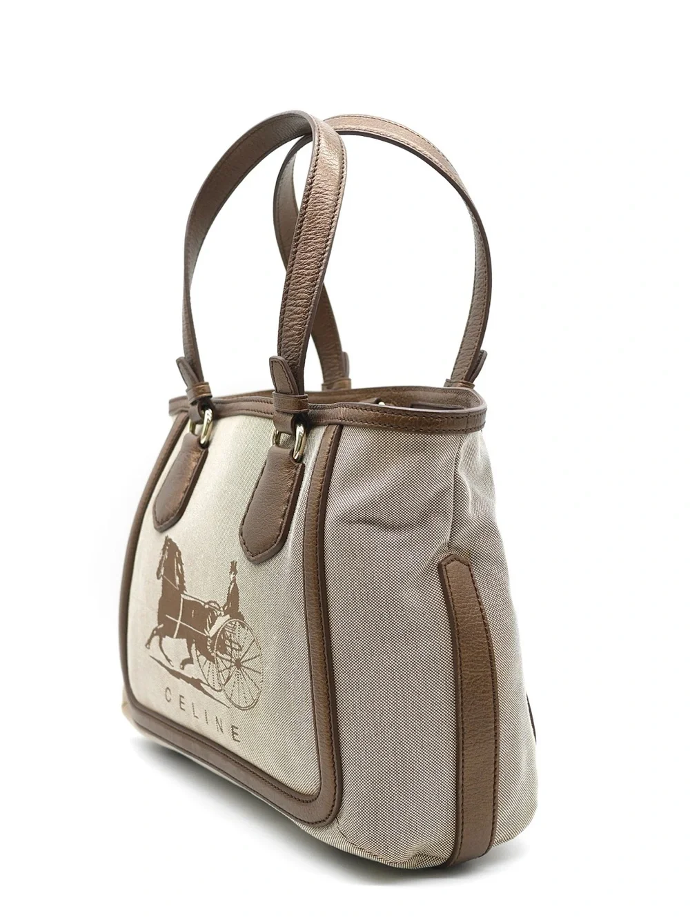 🍓CELINE Shopping Medium Canvas Bag